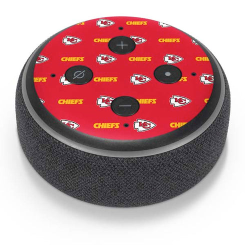 NFL Kansas City Chiefs Blitz Series Amazon Echo Dot Skin