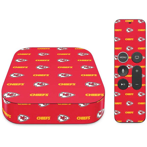 NFL Kansas City Chiefs Blitz Series Apple TV Skin