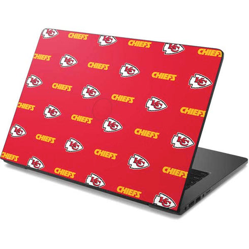 NFL Kansas City Chiefs Blitz Series Dell Chromebook Skin