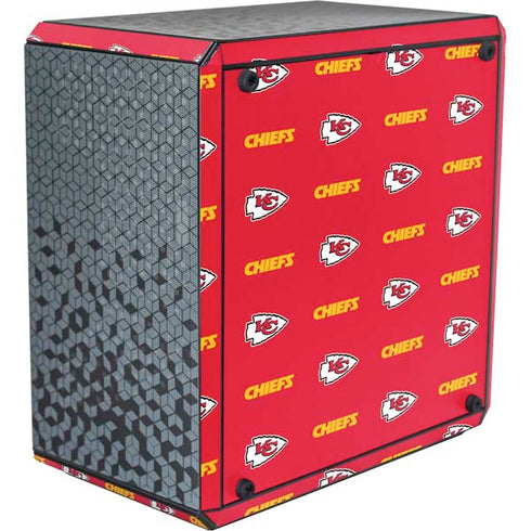 NFL Kansas City Chiefs Blitz Series Cooler Master MasterBox Q300L Mini Tower Skin