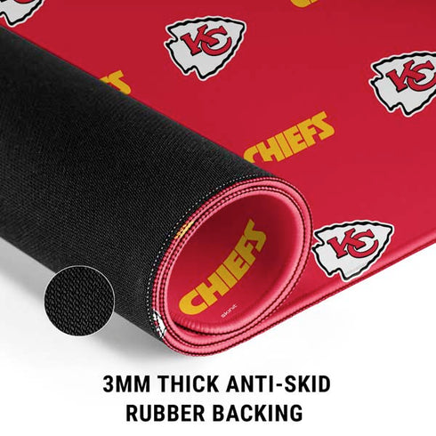 NFL Kansas City Chiefs Blitz Series Gaming Mouse Pad
