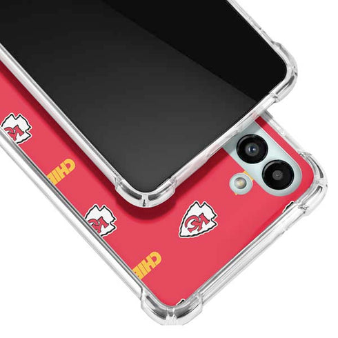 NFL Kansas City Chiefs Blitz Series Galaxy A13 5G Clear Case