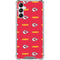 NFL Kansas City Chiefs Blitz Series Galaxy A14 5G Clear Case