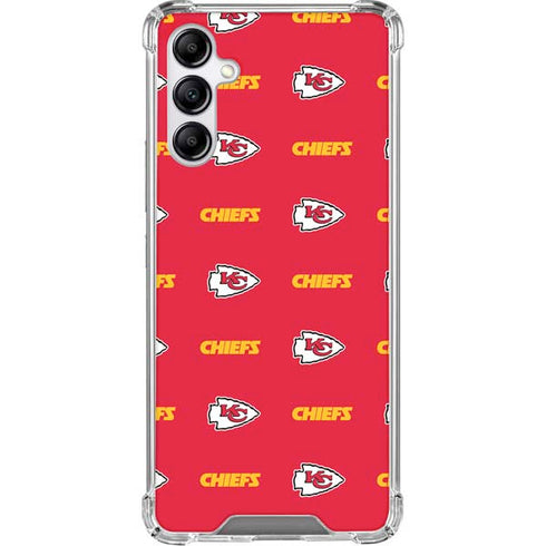 NFL Kansas City Chiefs Blitz Series Galaxy A15 5G Clear Case
