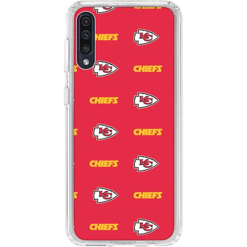 NFL Kansas City Chiefs Blitz Series Galaxy A50 Clear Case