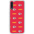 NFL Kansas City Chiefs Blitz Series Galaxy A50 Clear Case