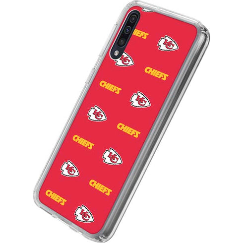 NFL Kansas City Chiefs Blitz Series Galaxy A50 Clear Case