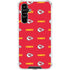 NFL Kansas City Chiefs Blitz Series Galaxy A54 5G Clear Case