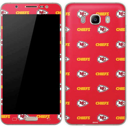 NFL Kansas City Chiefs Blitz Series Galaxy J7 Skin