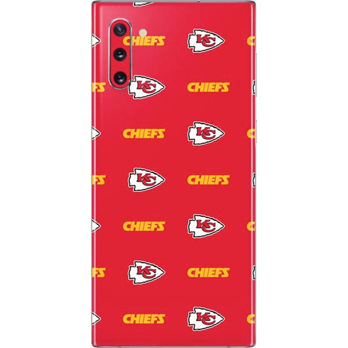 NFL Kansas City Chiefs Blitz Series Galaxy Note 10 Skin