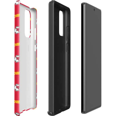 NFL Kansas City Chiefs Blitz Series Galaxy Note20 5G Pro Case
