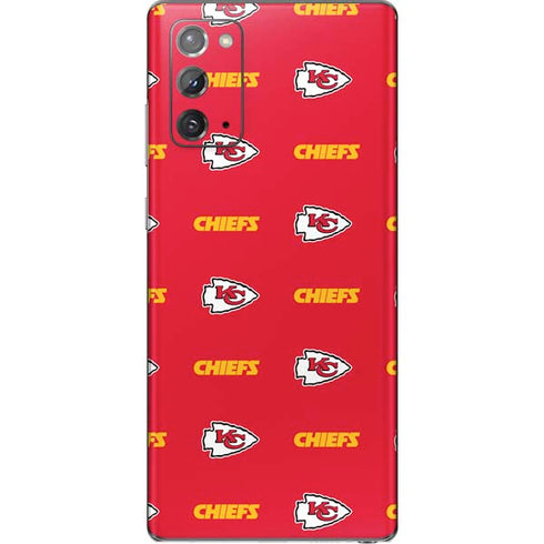 NFL Kansas City Chiefs Blitz Series Galaxy Note20 5G Skin