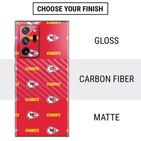 NFL Kansas City Chiefs Blitz Series Galaxy Note20 Ultra 5G Skin