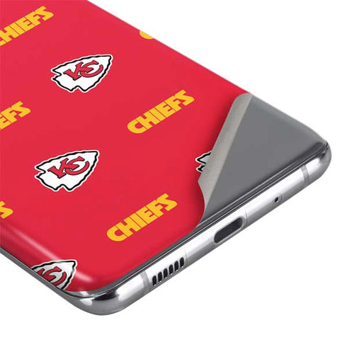 NFL Kansas City Chiefs Blitz Series Galaxy S20 Skin