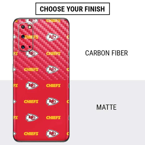 NFL Kansas City Chiefs Blitz Series Galaxy S20 Skin