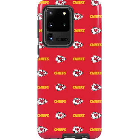 NFL Kansas City Chiefs Blitz Series Galaxy S20 Ultra 5G Pro Case