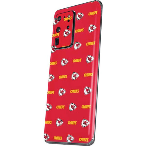 NFL Kansas City Chiefs Blitz Series Galaxy S20 Ultra 5G Skin