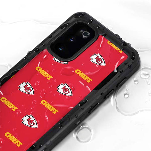 NFL Kansas City Chiefs Blitz Series Galaxy S20 Waterproof Case