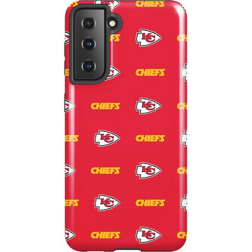 NFL Kansas City Chiefs Blitz Series Galaxy S21 5G Pro Case