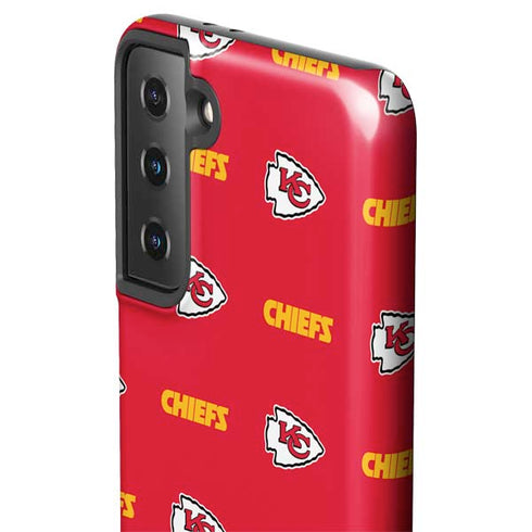 NFL Kansas City Chiefs Blitz Series Galaxy S21 FE Pro Case