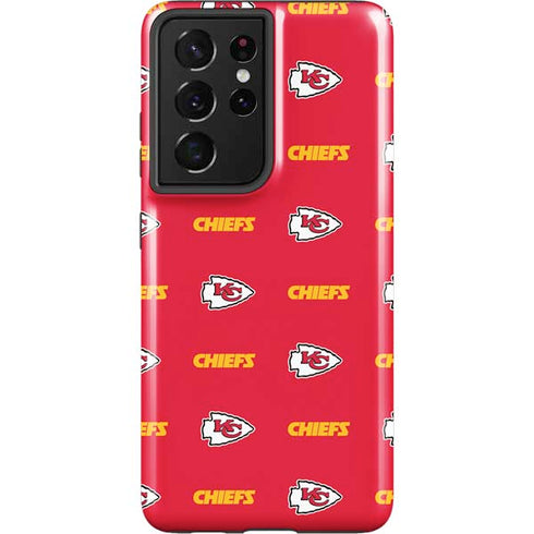 NFL Kansas City Chiefs Blitz Series Galaxy S21 Ultra 5G Pro Case