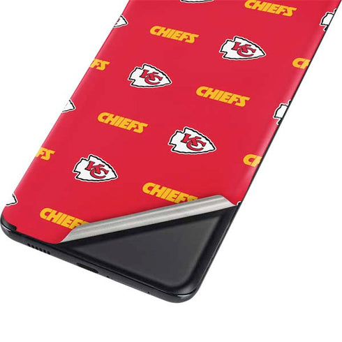 NFL Kansas City Chiefs Blitz Series Galaxy S21 Ultra 5G Skin