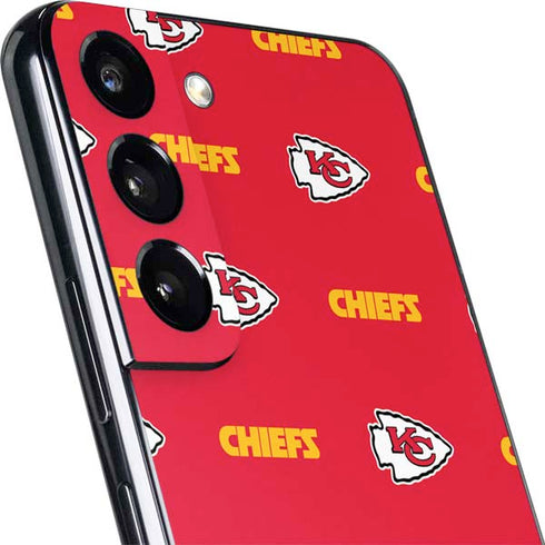 NFL Kansas City Chiefs Blitz Series Galaxy S22 Plus Skin
