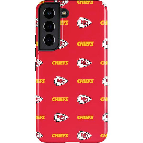 NFL Kansas City Chiefs Blitz Series Galaxy S22 Pro Case