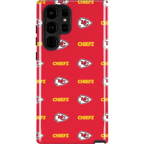 NFL Kansas City Chiefs Blitz Series Galaxy S22 Ultra Pro Case