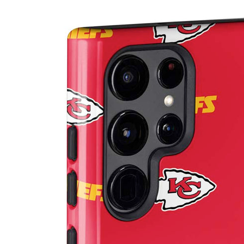 NFL Kansas City Chiefs Blitz Series Galaxy S22 Ultra Pro Case