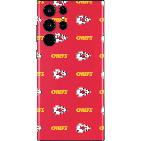 NFL Kansas City Chiefs Blitz Series Galaxy S22 Ultra Skin