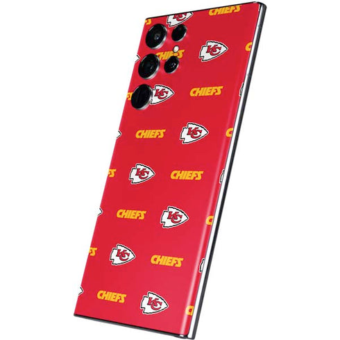 NFL Kansas City Chiefs Blitz Series Galaxy S22 Ultra Skin