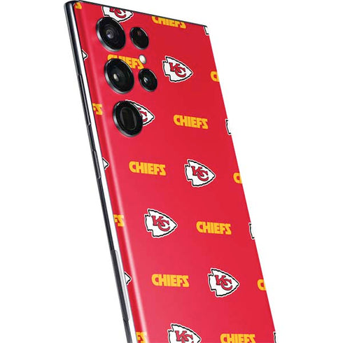 NFL Kansas City Chiefs Blitz Series Galaxy S22 Ultra Skin