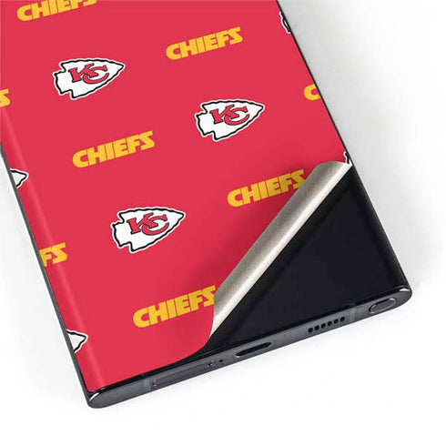 NFL Kansas City Chiefs Blitz Series Galaxy S22 Ultra Skin