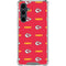 NFL Kansas City Chiefs Blitz Series Galaxy S23 FE Clear Case