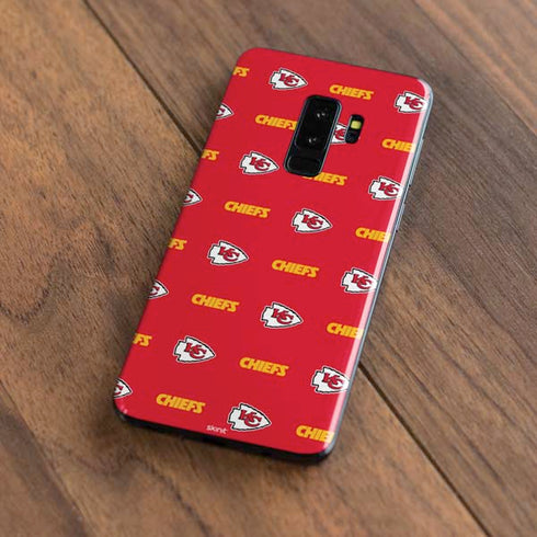 NFL Kansas City Chiefs Blitz Series Galaxy S9 Plus Skin
