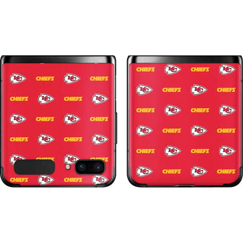 NFL Kansas City Chiefs Blitz Series Galaxy Z Flip Skin