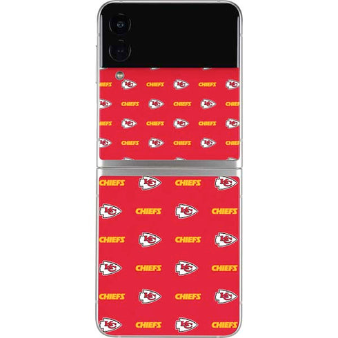 NFL Kansas City Chiefs Blitz Series Galaxy Z Flip3 5G Skin