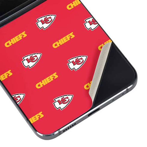 NFL Kansas City Chiefs Blitz Series Galaxy Z Flip5 5G Skin