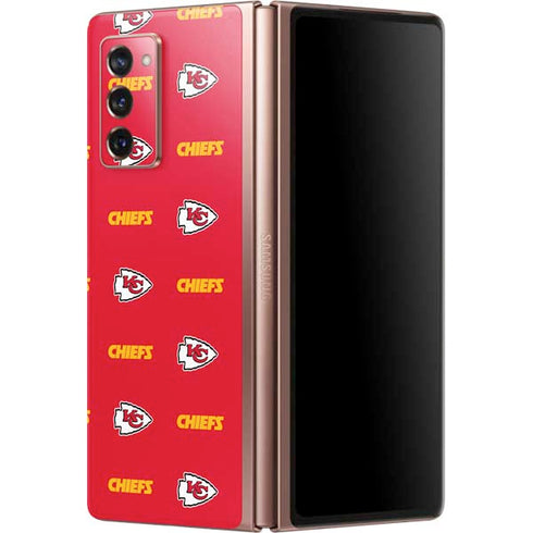 NFL Kansas City Chiefs Blitz Series Galaxy Z Fold2 5G Skin
