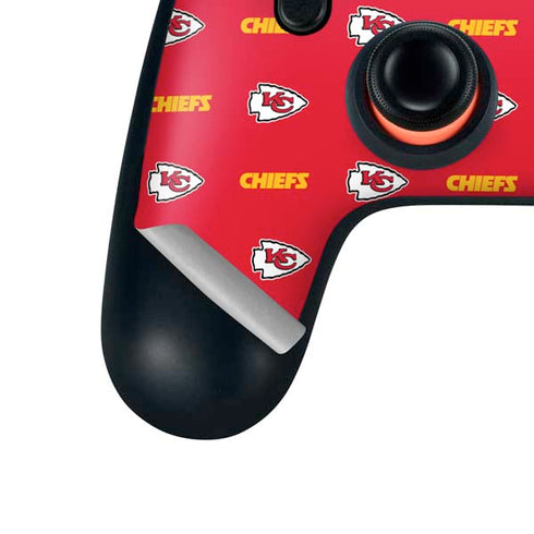 NFL Kansas City Chiefs Blitz Series Google Stadia Controller Skin