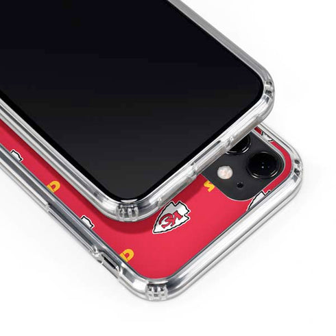 NFL Kansas City Chiefs Blitz Series iPhone 11 Clear Case