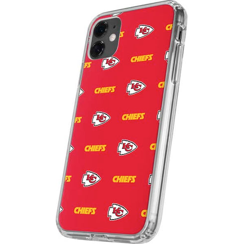 NFL Kansas City Chiefs Blitz Series iPhone 11 Clear Case