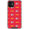 NFL Kansas City Chiefs Blitz Series iPhone 12 Mini Clear Case