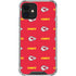 NFL Kansas City Chiefs Blitz Series iPhone 12 Mini Clear Case