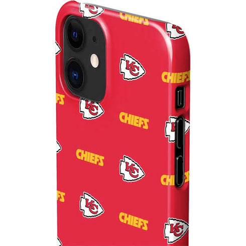 NFL Kansas City Chiefs Blitz Series iPhone 12 Mini Lite Case