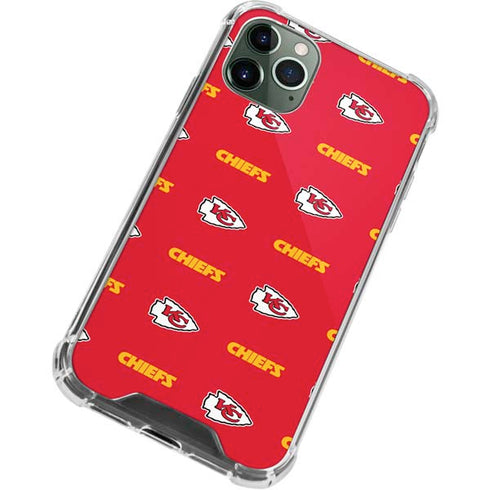 NFL Kansas City Chiefs Blitz Series iPhone 12 Pro Max Clear Case