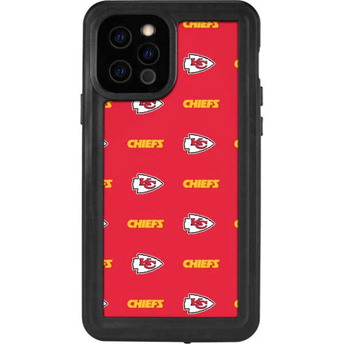 NFL Kansas City Chiefs Blitz Series iPhone 12 Pro Waterproof Case
