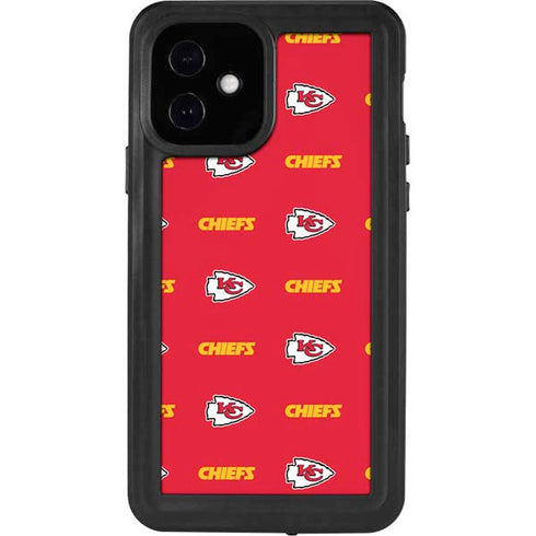NFL Kansas City Chiefs Blitz Series iPhone 12 Waterproof Case