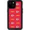 NFL Kansas City Chiefs Blitz Series iPhone 13 Mini Waterproof Case